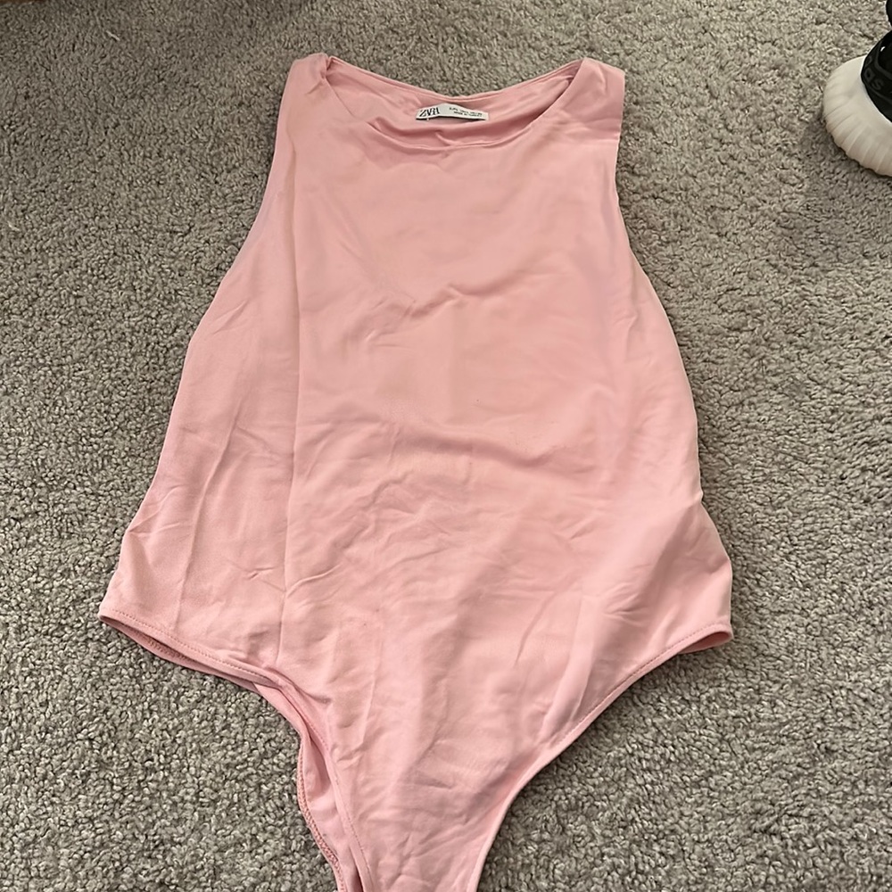 Zara Pink Bodysuit